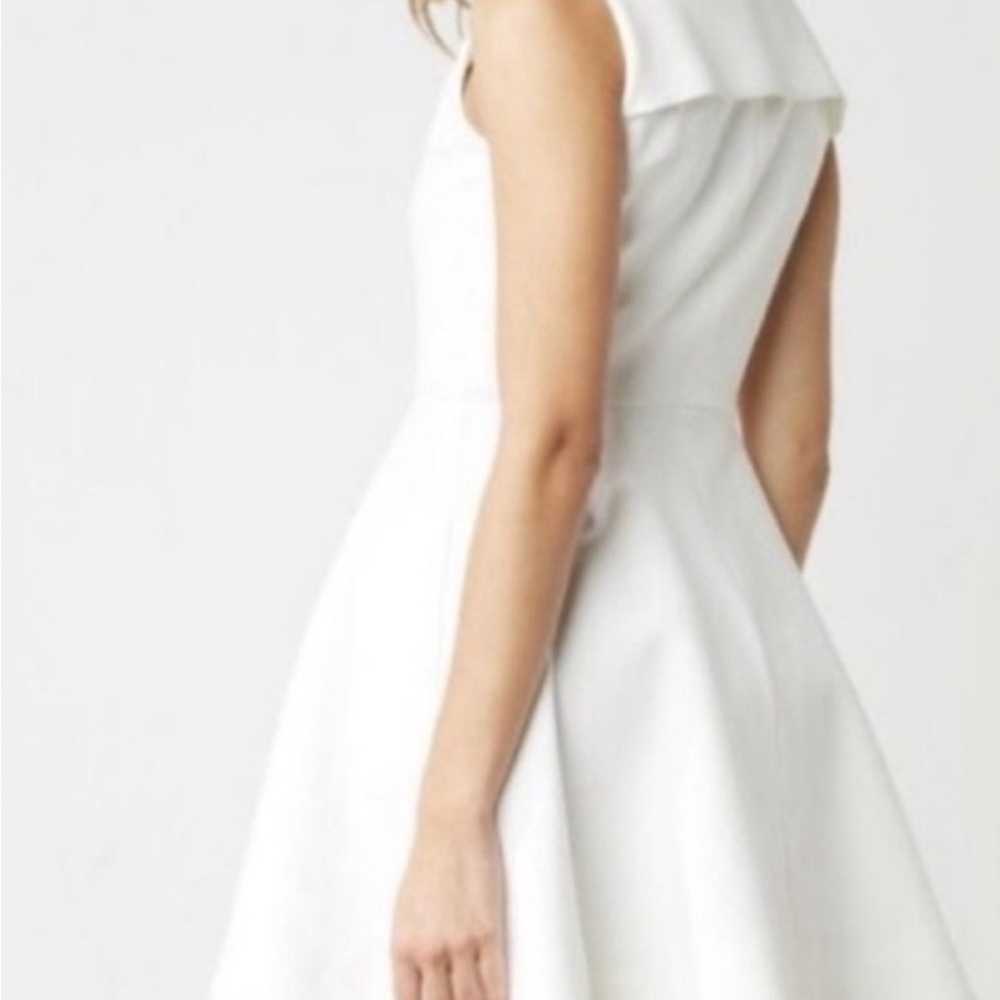 Maje Paris Rimelli Cream Sleeveless dress - Picture 4 of 4